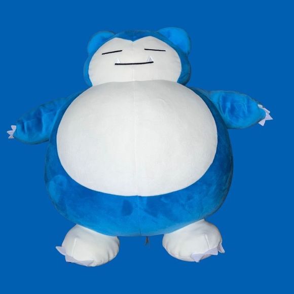 Pokémon Sleeping Snorlax Soft Plush Pillow Buddy 18” Stuffed Animal - Picture 1 of 3